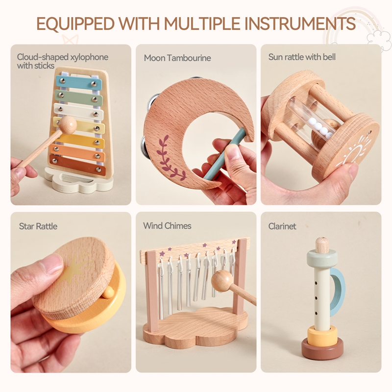 1 Juego de instrumentos musica - Musical Instrument Harmonium reseña y precio