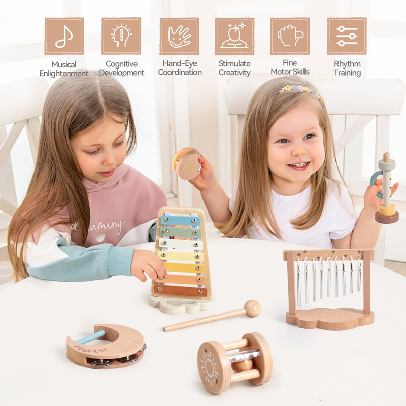 1 Juego de instrumentos musica - Musical Instrument Harmonium reseña y precio