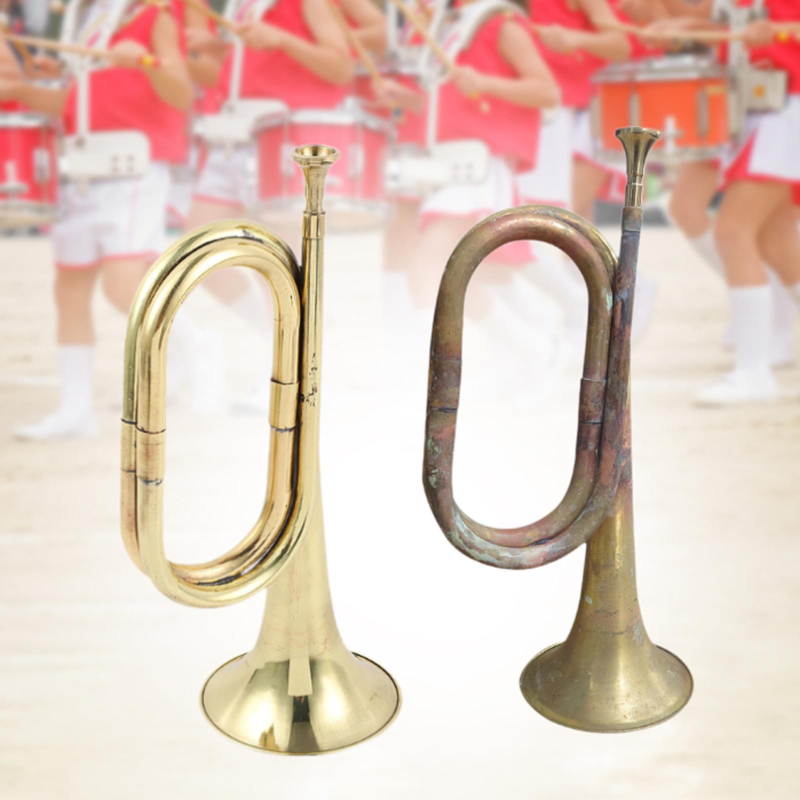 Trompeta de caballería con boq - Musical Instrument Bugle reseña y precio