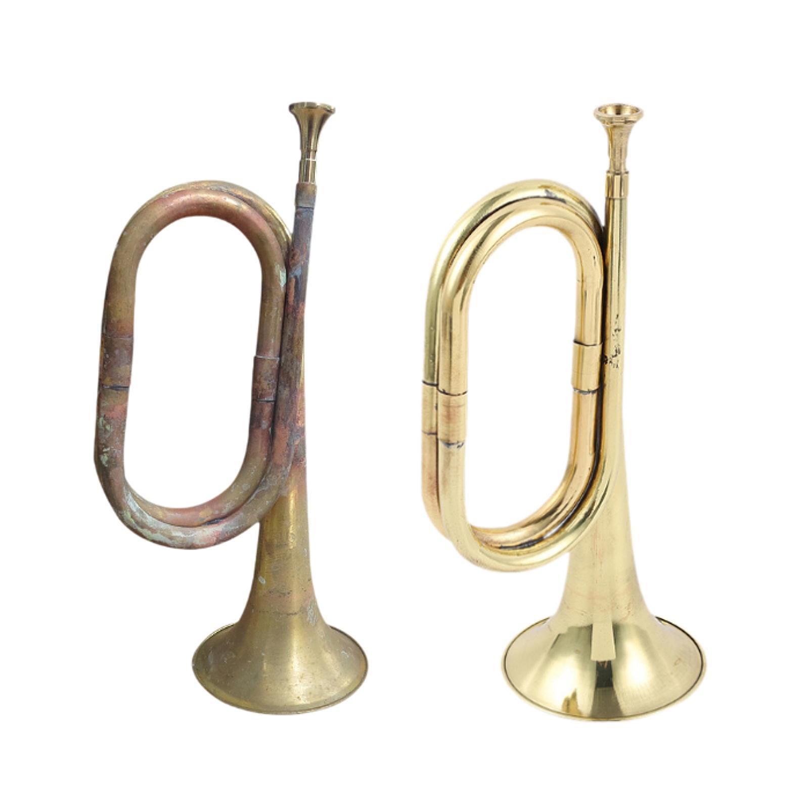 Trompeta de caballería con boq - Musical Instrument Bugle reseña y precio