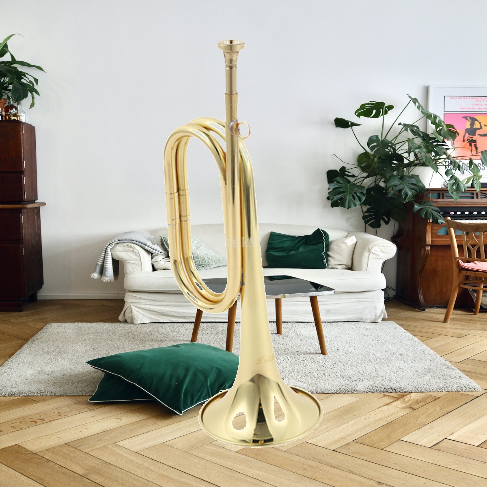 Trompeta Scout Bugle, Instrume - Musical Instrument Bugle reseña y precio